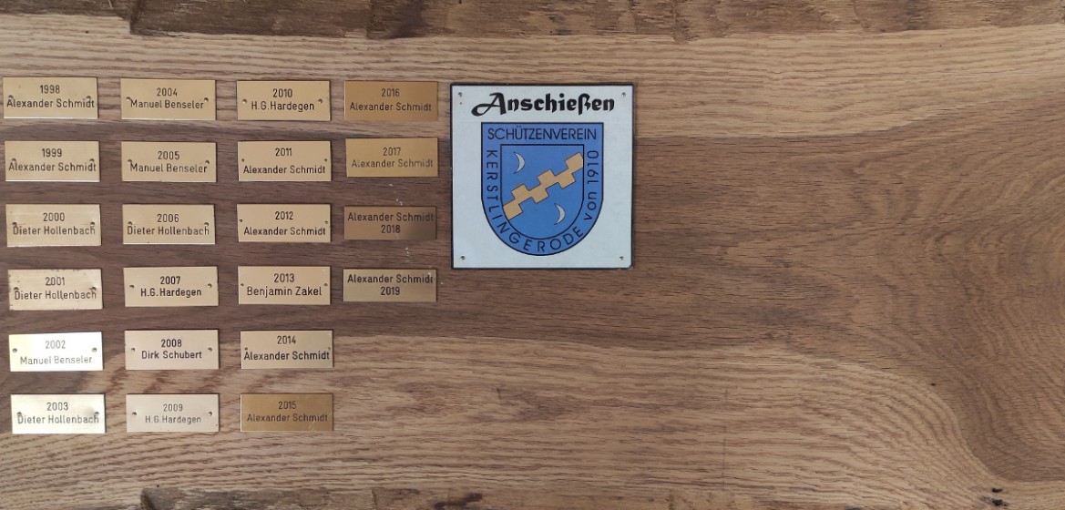 Abschießen-Scheibe
